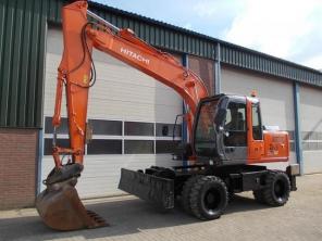 Hitachi ZX130W- колесный экскаватор