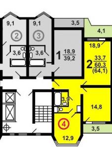 Продам 2-х комнатную квартиру Балашиха