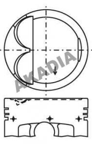 Toyota 5EFEA 74.0  