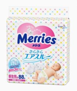 Merries/Мерриес Японские подгузники. Доставка 100