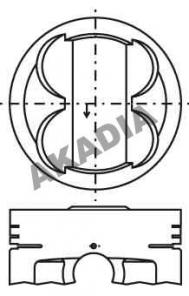 Toyota 4AFE 81.5 1cil  