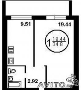 Продажа 1 комнатной квартиры, Челябинская ул.