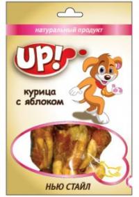 Вкусняшка для вашего питомца Курица с яблоком НЬЮ-СТАЙЛ 120гр.