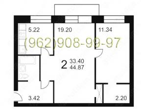 продажа 2 комн. квартиры