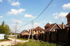 Участок 9 соток в готовом коттеджном поселке