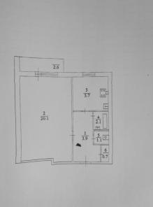 Продаю 1 комнатную квартиру, район Экономического университета