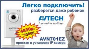 Видеокамера для дома и офиса AVtech AVN701EZ