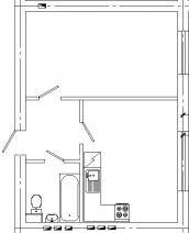 Продам 2-х комнатную квартиру 41.6 кв.м.