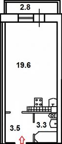 Продажа однокомнатной квартиры в Невском районе Санкт-Петербурга