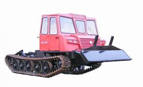Шасси трелевочного трактора МСН-10. Трехместная кабина. Новая модель.