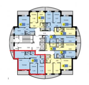 продам 3-комн West Park