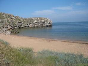 Продаю земельный участок на берегу Азовского моря.