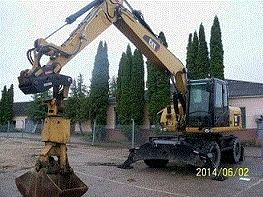 Колесный экскаватор Caterpillar M316D