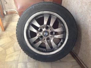 Шины с дисками BMW (BMW)-3 (e90) - Зима - Б/У