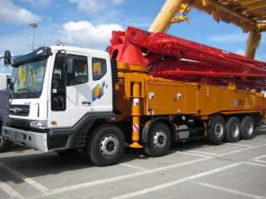 Daewoo Novus Dong Yang DMC 55XRZ Автобетононасос