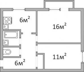 Продажа 2к квартиры, Люберцы, ул. Космонавтов, 48
