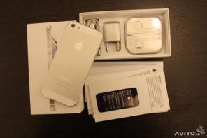 Продается IPhone 5 16Gb, white