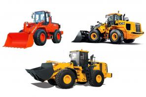     Doosan, Hyundai, JCB