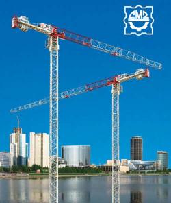 Башенные краны Terex Comedil в аренду с оператором