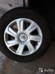 Зимние колеса Citroen r15 195/55 на оригинальных дисках