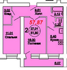 Продам квартиру в новостройке