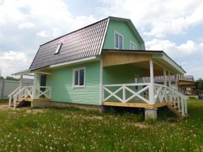Тишнево. Дом на участке 8 соток, ПМЖ, газ. 85 км. Киевское, Калужское ш. (Киевское шоссе)