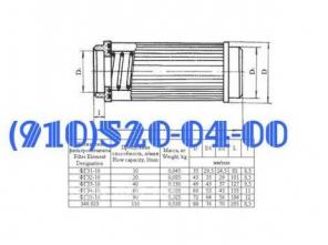 Продам фильтроэлементы ФГ31-10, ФГ32-10, ФГ33-10, ФГ34-10, ФГ35-10